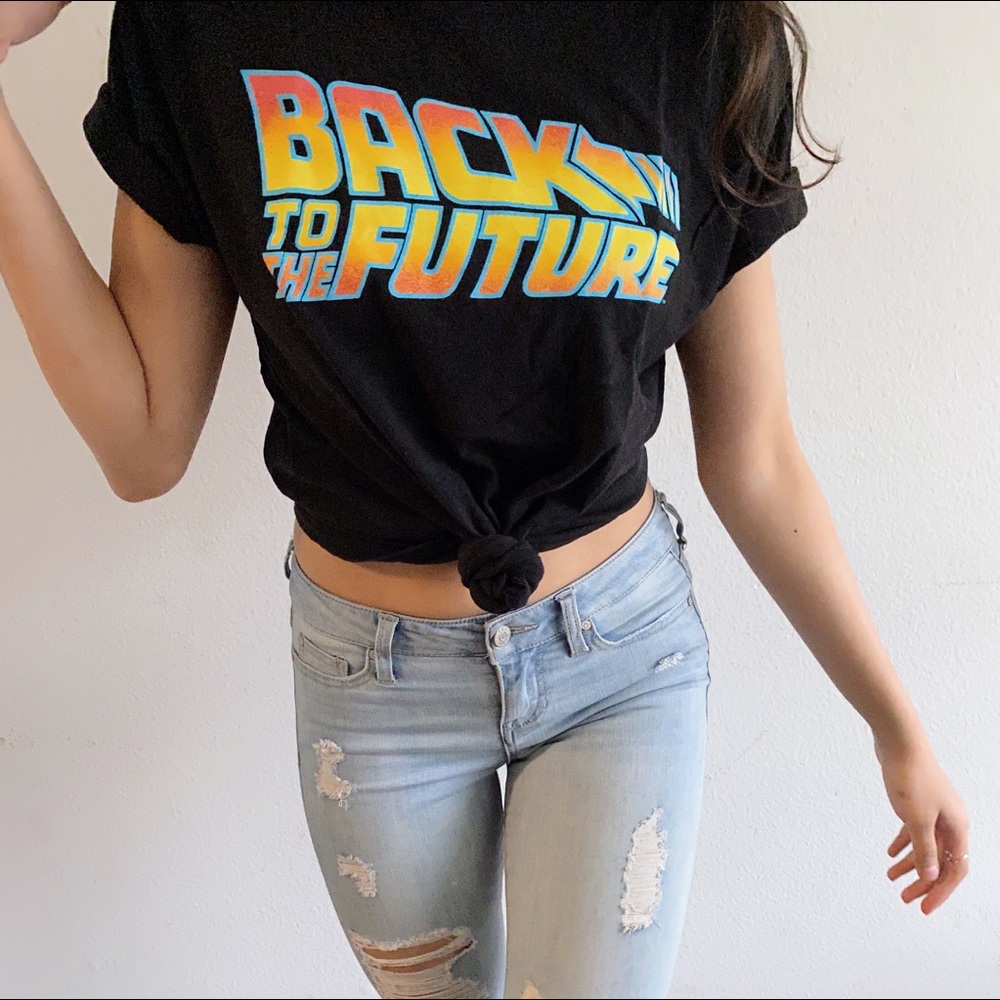 Back to the Future graphic tee